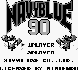 Navy Blue 90 (Japan) Title Screen